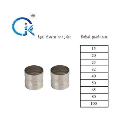 Acciaio inossidabile m. Profile Equal Coupling WRAS/di DVGW per acqua