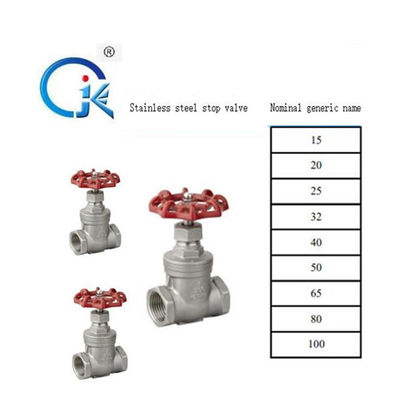 DN8 - DN100 valvola a sfera 1000PSI di acciaio inossidabile di 2 pezzi 2 anni di garanzia