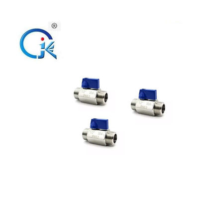 OEM Mini Maschio Femmina Valvola A Sfera Lavorazione Riscaldamento Valvola Ad Angolo SS316L