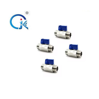 1/4&quot; 1/8&quot; manuale maschio femminile dell'estremità filettata della valvola di Mini Sanitary Stainless Steel Angle