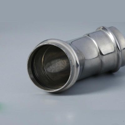 2Mpa ha scanalato il gomito del tubo di acciaio inossidabile degli accessori per tubi norma dell'ANSI da 45 gradi
